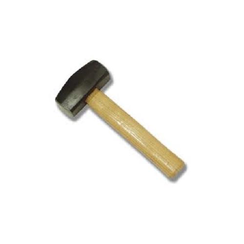 De Neers Brass Hammer Wooden Handle, 5000 gm